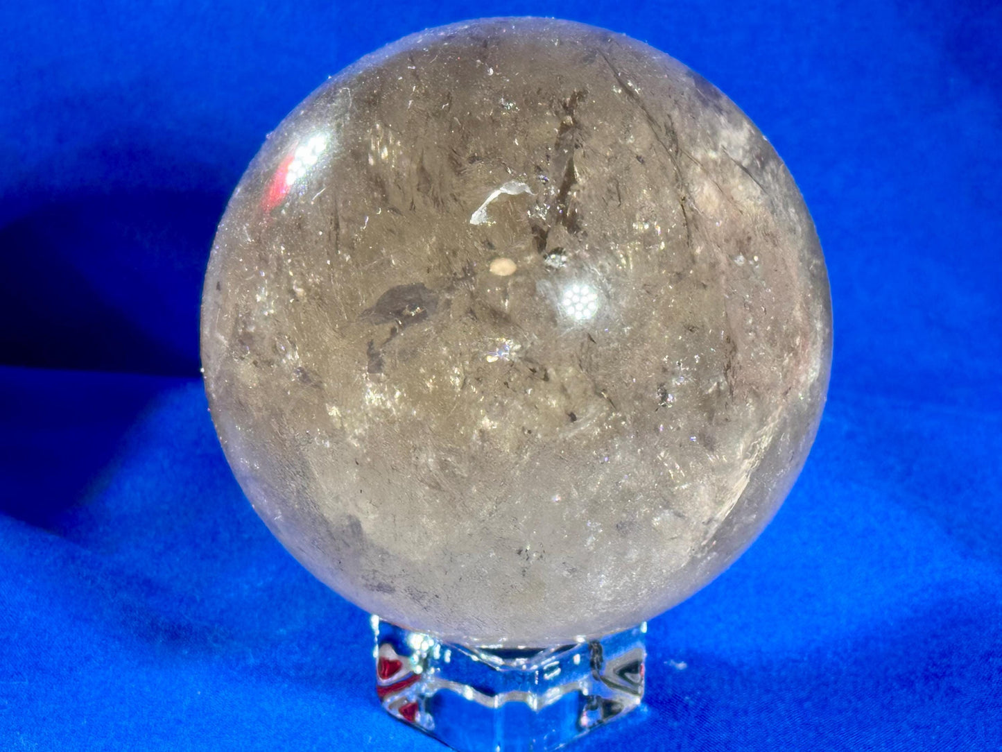 Smoky Quartz Sphere – 72mm | 522g